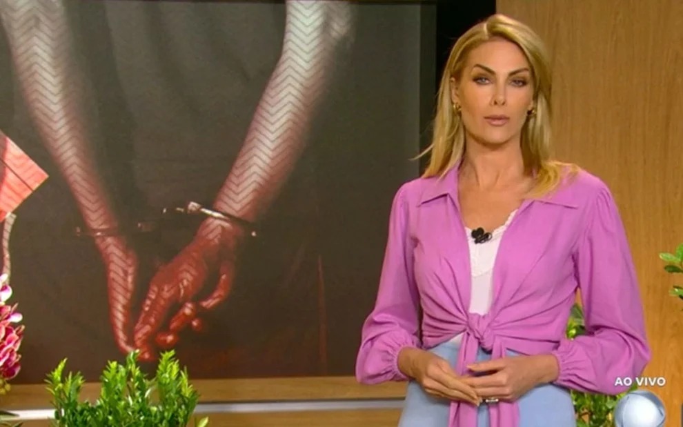 Ana Hickmann apresenta Hoje em Dia com braços cobertos após agressão do marido