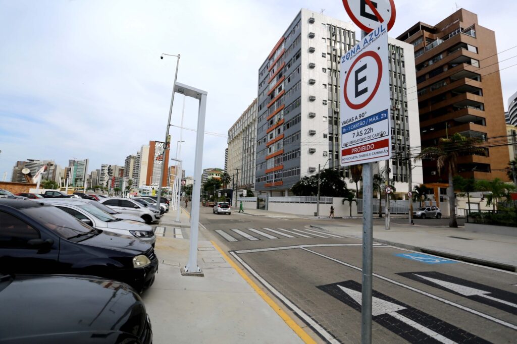 Saiba como estacionar grátis em vagas de Zona Azul em Fortaleza