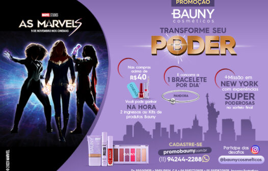 Bauny Cosméticos lança promoção com viagem para Nova Iorque