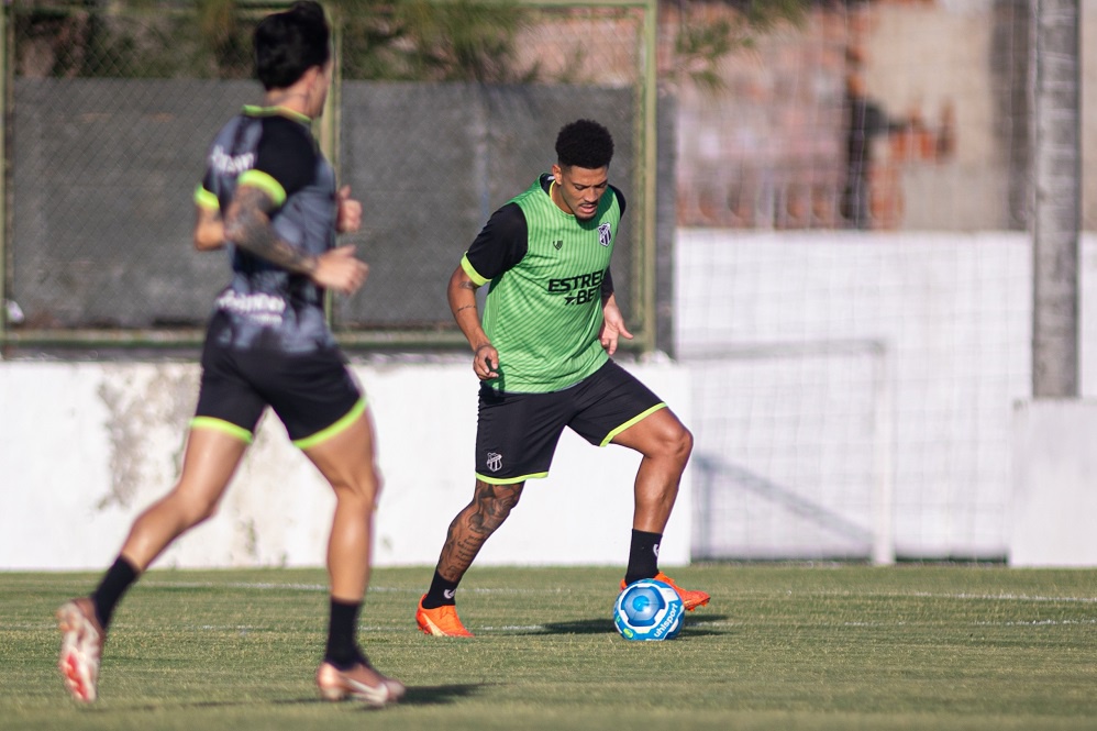 Ceará encerra preparação para o jogo contra o Juventude-RS no PV