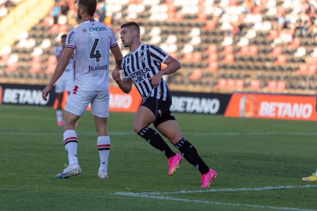 Em jogo de quatro gols, Ceará empata com o Botafogo-SP fora de casa pela Série B