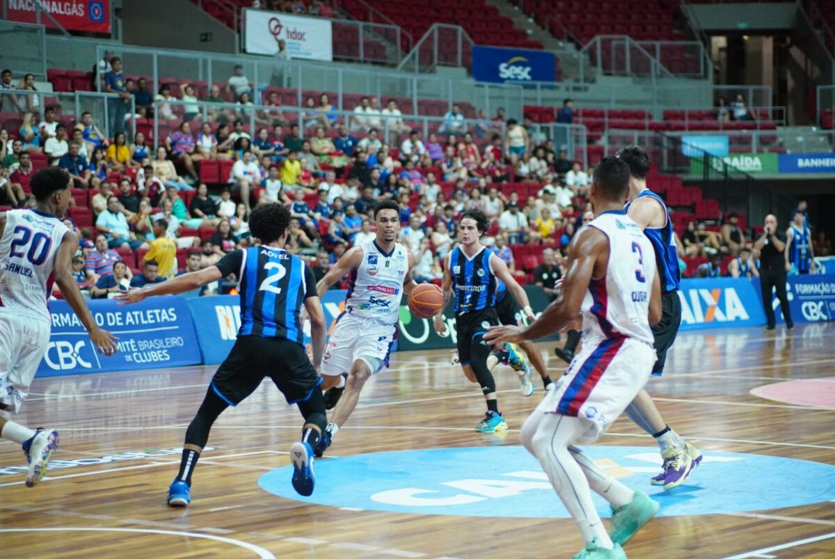 Em jogo emocionante, Fortaleza BC vence Pinheiros por 87 a 84 pelo NBB