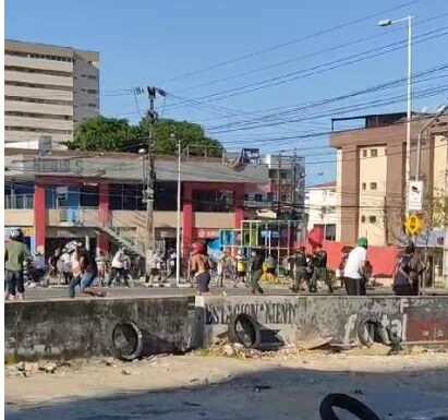 Torcedores do Ceará e do Fortaleza entram em confronto horas antes