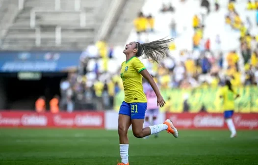 Seleção brasileira feminina vence Japão por 4 a 3 em amistoso realizado em São Paulo