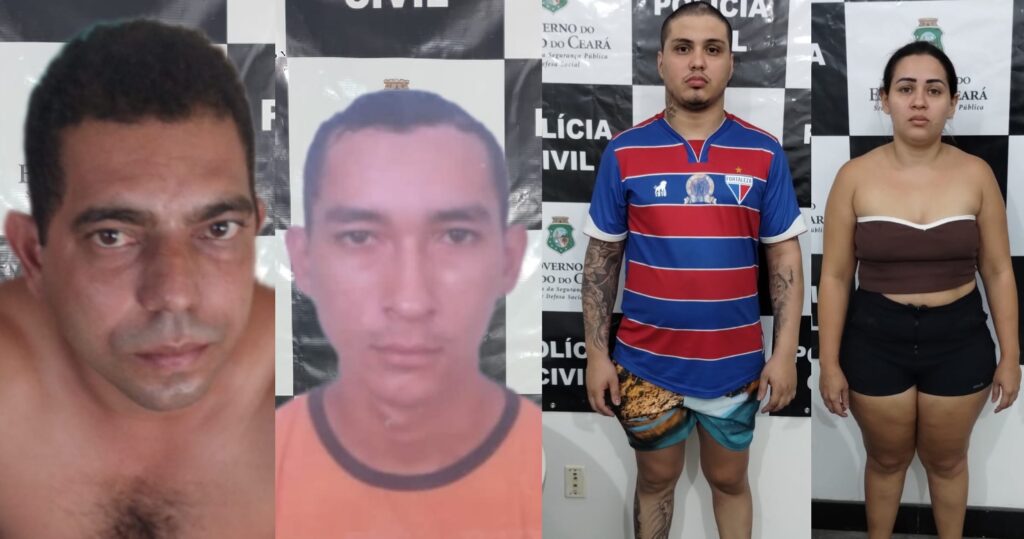 Quatro pessoas são presas suspeitas de clonar veículos em Fortaleza