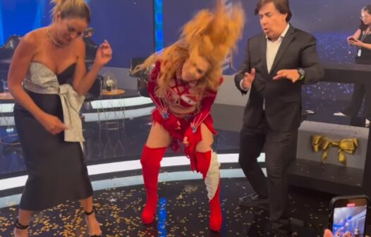 Tom Cavalcante grava especial na Record e dança “música do tacacá” com Joelma