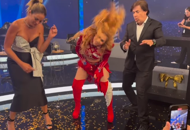 Tom Cavalcante grava especial na Record e dança “música do tacacá” com Joelma