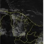 Aviso meteorológico indica chuvas intensas e riscos médio e potencial no Ceará