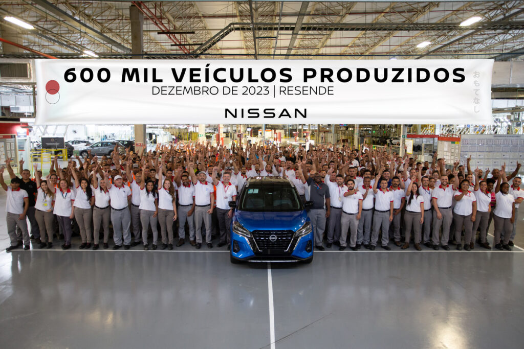 Nissan: 600 mil carros produzidos no Brasil