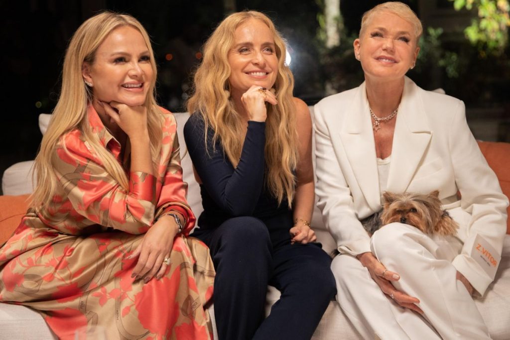 Eliana, Angélica e Xuxa juntas mais uma vez