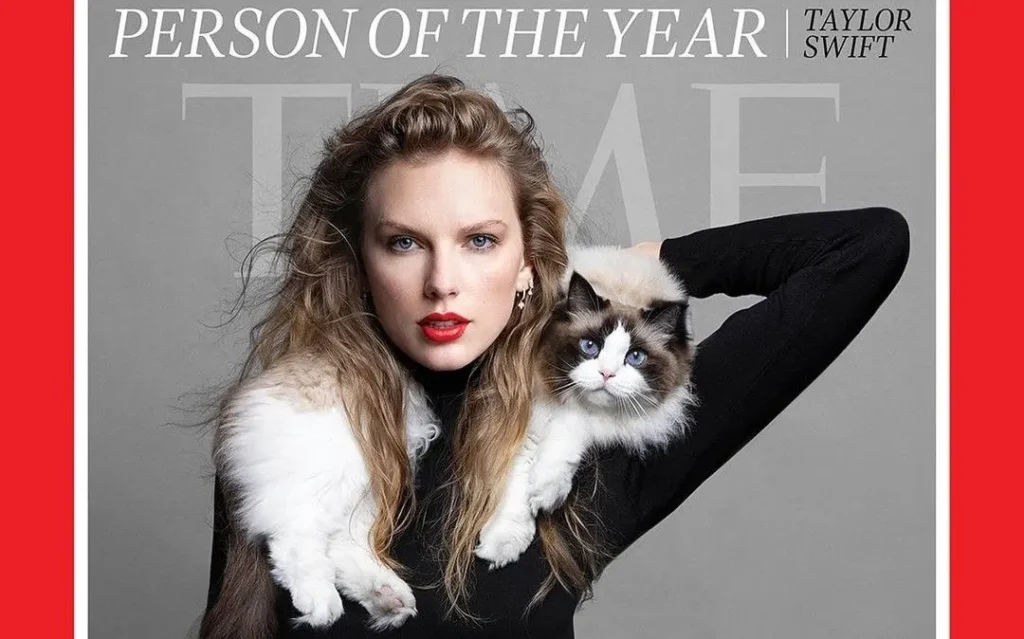 Taylor Swift é eleita Pessoa do Ano pela revista americana Time