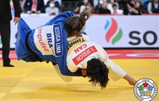 Judô: Jéssica Lima conquista prata no Grand Slam de Tóquio