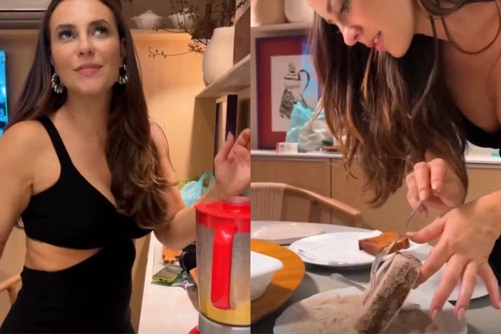 Paolla Olveira ensina receita clássica para jantar de Natal; confira