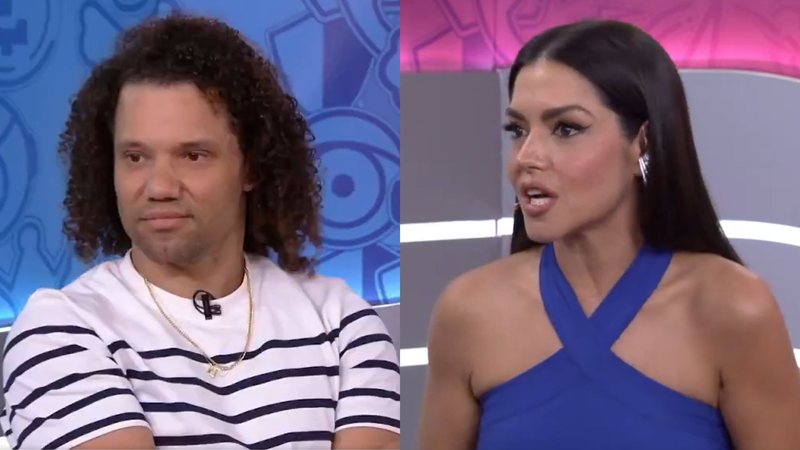 Thaís Fersoza dá bronca em Maycon por comentários machistas no BBB 24