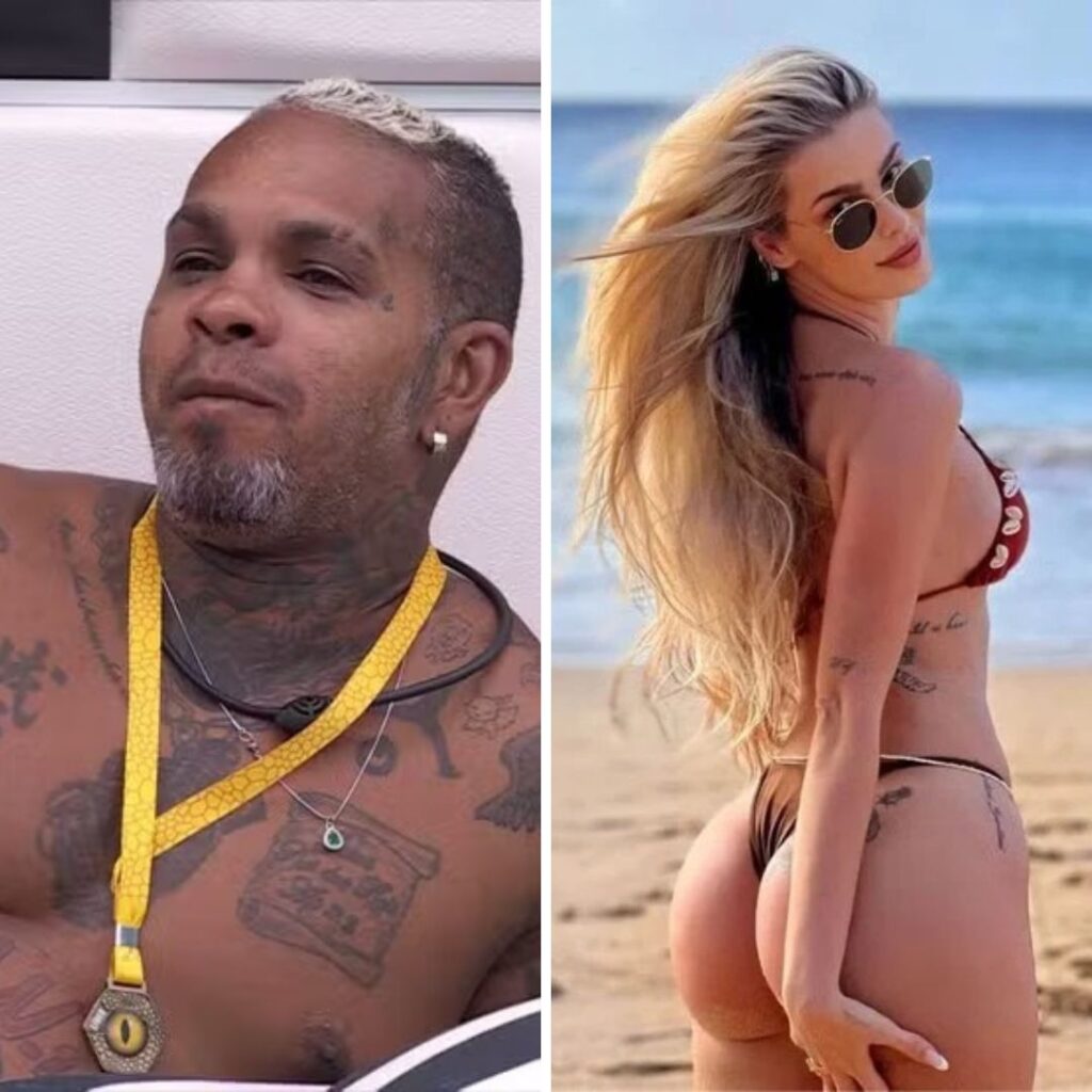 Rodriguinho diz que corpo de Yasmin Brunet 'já foi melhor'