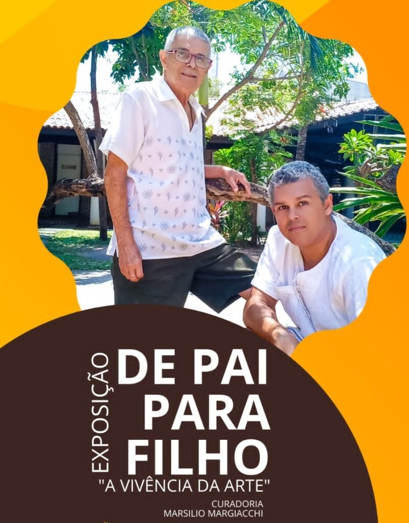 Exposição “De Pai para Filho – A vivência da arte” abre visitação em Cascavel, litoral do Ceará