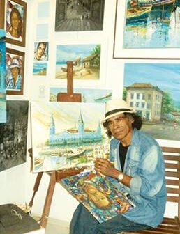 Exposição do pintor Rubens Amaral traz obras sobre diversidade e cultura do Brasil