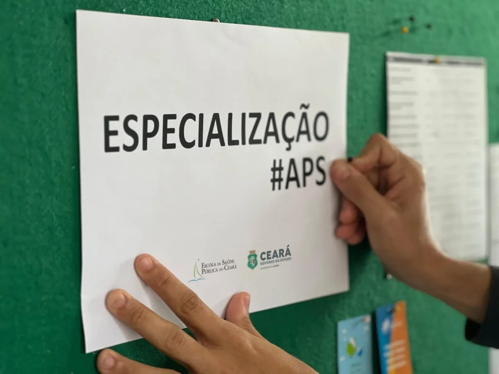 Atenção Primária à Saúde: ESP/CE inscreve para especialização até 25 de janeiro