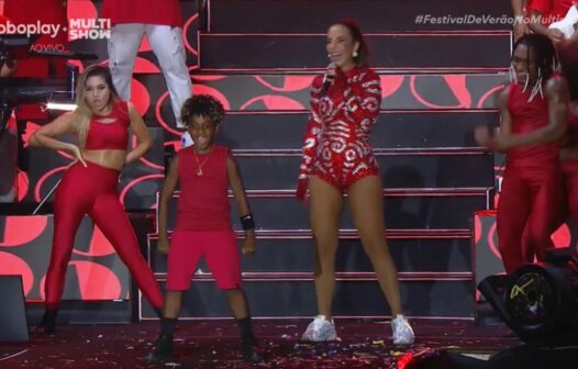 Daniel Levi volta a dançar no palco com Ivete Sangalo no Festival de Verão Salvador