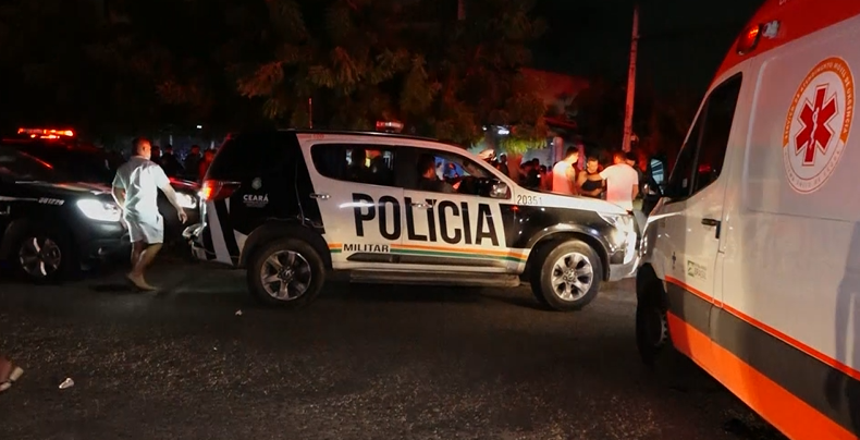 Policial morre e duas pessoas ficam feridas durante tiroteio em Fortaleza