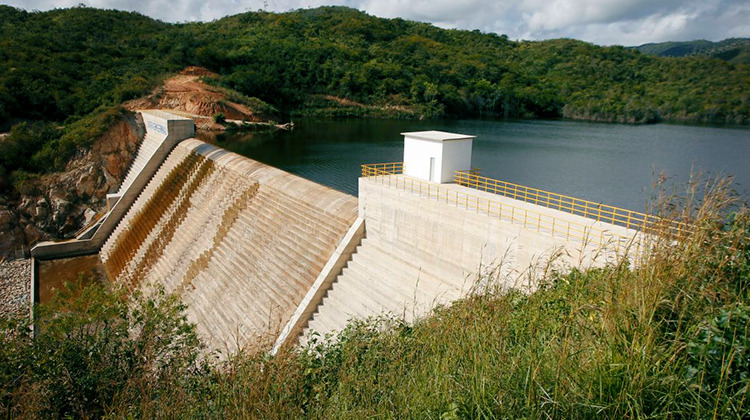 Açude Germinal, em Palmácia, é o primeiro a sangrar no Ceará em 2024, aponta Cogerh