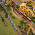 Museu Ferroviário recebe encontro com exposição de trens em miniaturas