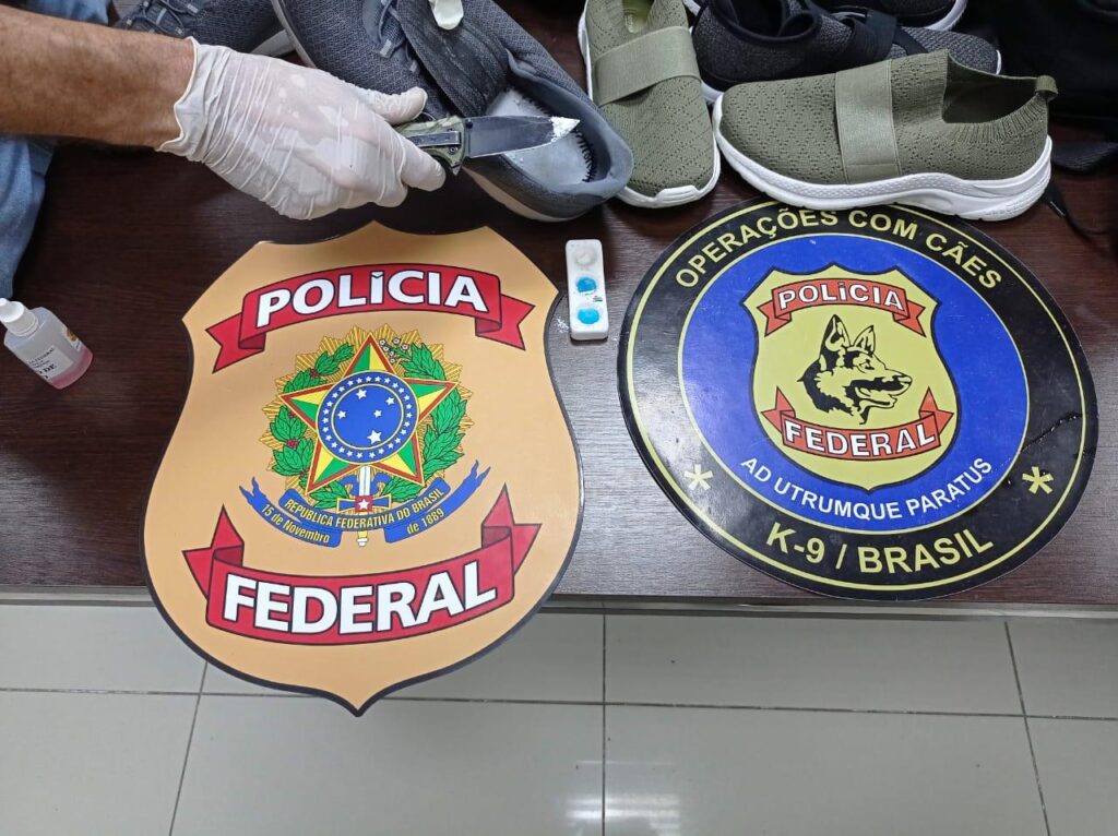 Passageiros colombianos são presos com cocaína no Aeroporto de Fortaleza antes de embarcar para Paris