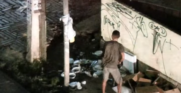 Suspeito de tentativa de furto de fios é preso no bairro Bonsucesso, em Fortaleza