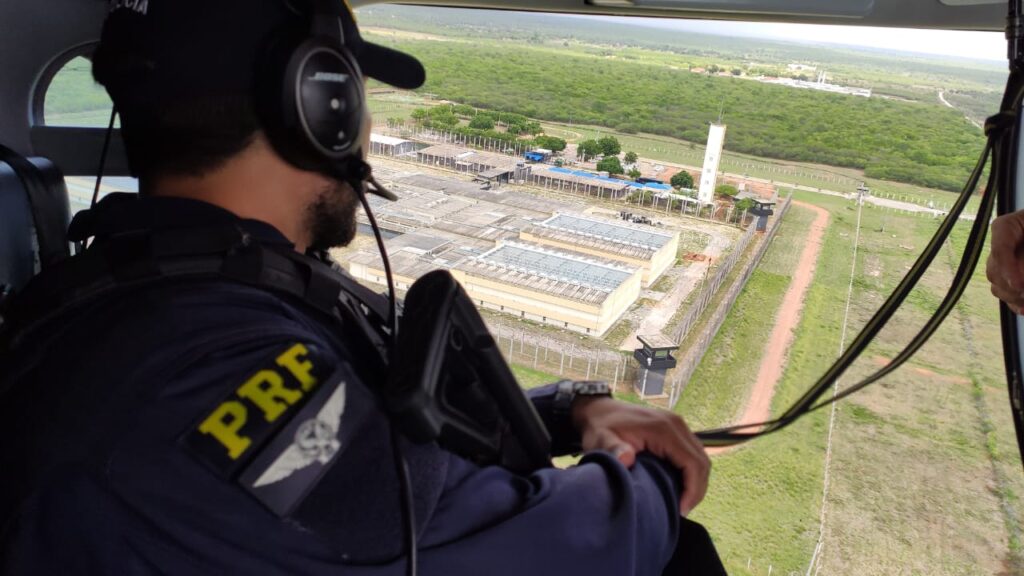 Unidades de elite da PRF e PF chegam ao Ceará para reforçar buscas por fugitivos de Mossoró