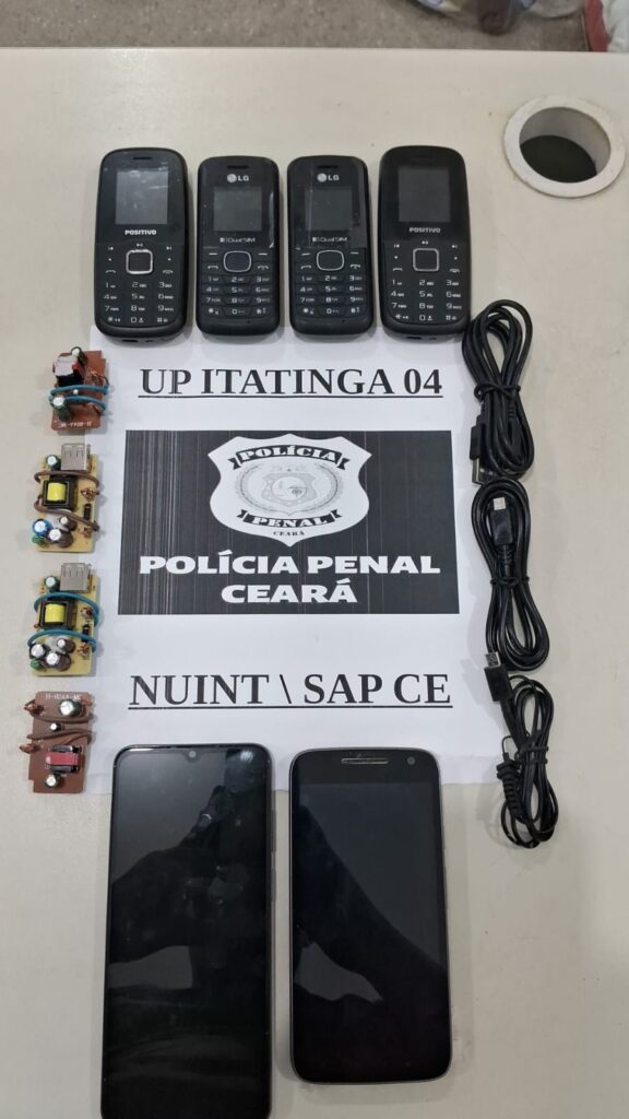 Drogas e celulares são encontrados escondidos em tijolos na Unidade Prisional Professor Clodoaldo Pinto