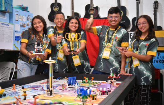 Escola pública de Caucaia é a única do Ceará na fase nacional do Torneio Sesi de Robótica