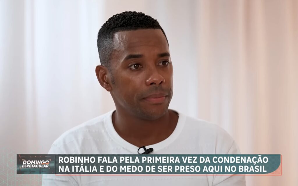 Robinho diz que condenação por estupro foi resultado de racismo na Justiça