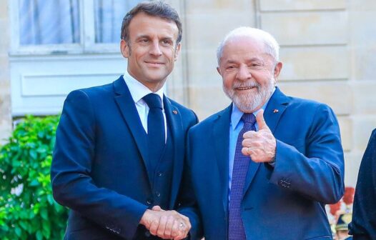 Lula receberá o presidente da França, Emmanuel Macron, na próxima semana