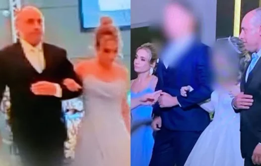 Alexandre Nardoni e Anna Carolina Jatobá aparecem em festa de casamento como padrinhos