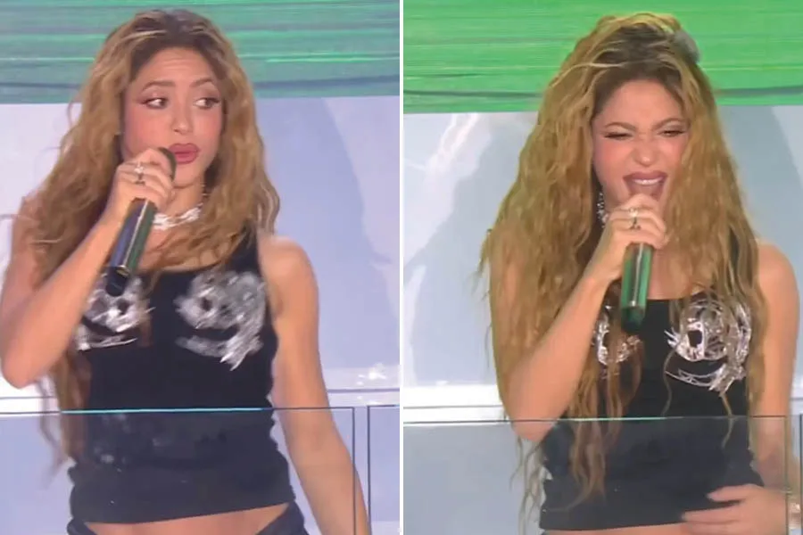 Vídeo: Shakira faz show surpresa na Times Square em Nova York