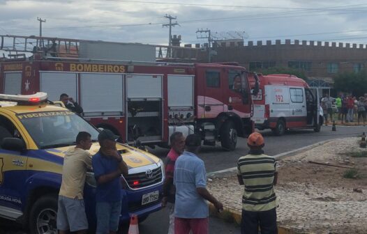 Acidente: caminhão-tanque tomba, derruba poste e motorista morre