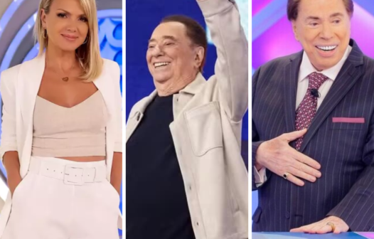 Eliana, Raul Gil e Silvio Santos despedem-se dos estúdios do SBT