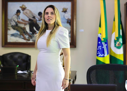 Vice-governadora do Ceará, Jade Romero anuncia nascimento da terceira filha