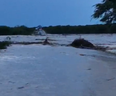 Rodovia que liga Rio Grande do Norte ao Ceará desaba e passageiros têm viagens canceladas