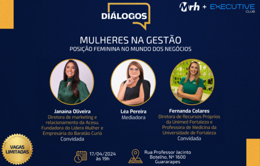 Debate sobre gestão feminina no mundo dos negócios