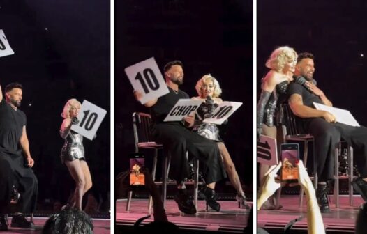 Ricky Martin se junta a Madonna em show e encanta fãs com performance sensual