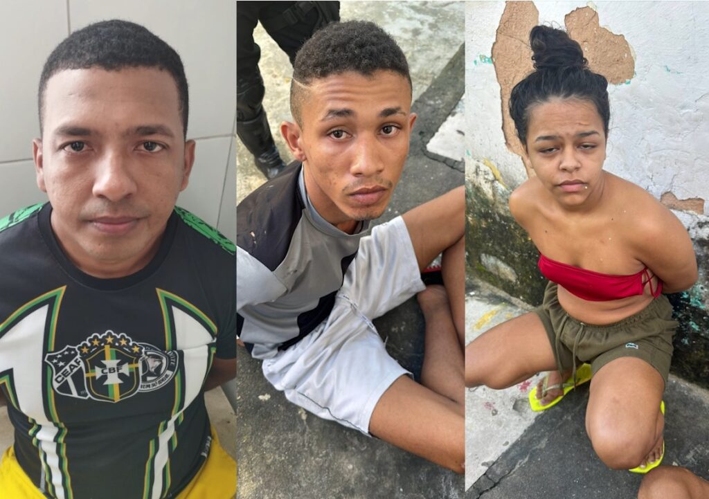 Três pessoas são presas após tiroteio que deixou cinco baleados em Fortaleza