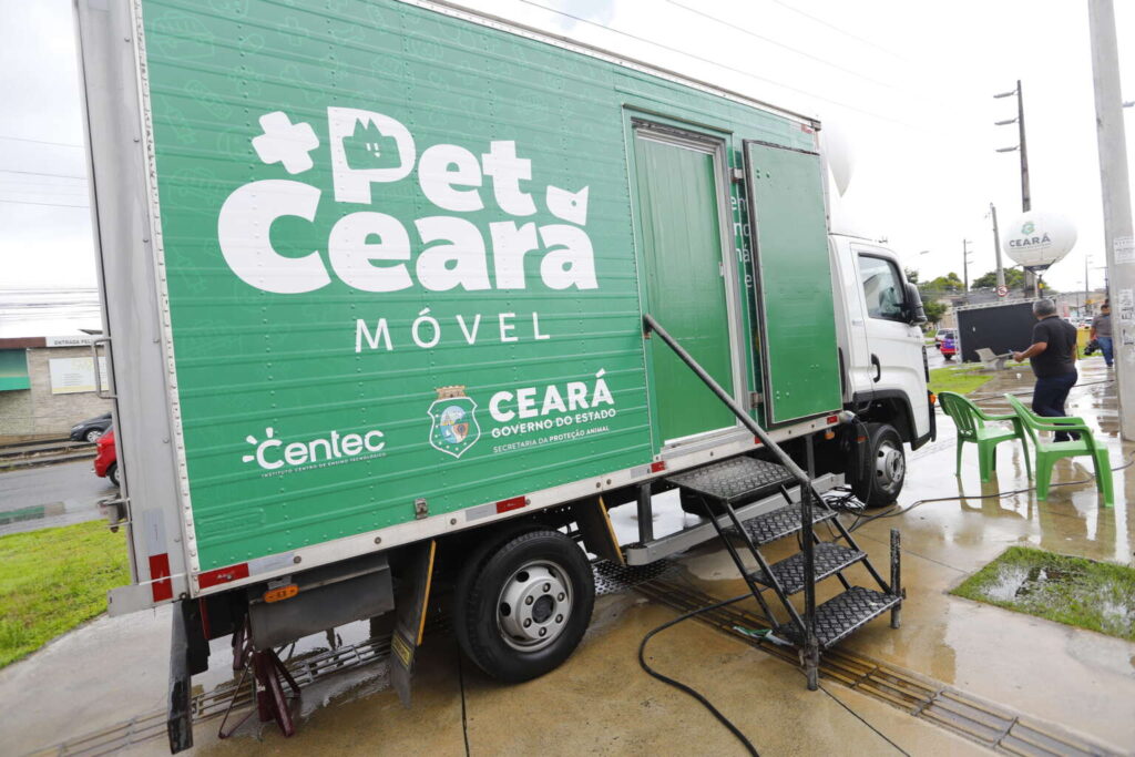 Unidades do Pet Ceará Móvel chega aos bairros Jardim das Oliveiras e Jangurussu neste fim de semana