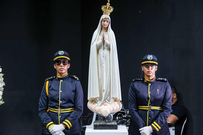 Grupo Cidade recebe imagem peregrina de Nossa Senhora de Fátima
