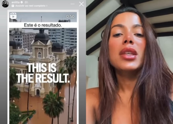 Anitta critica postura política em meio à tragédia no RS e revela bloqueio por Arthur Lira