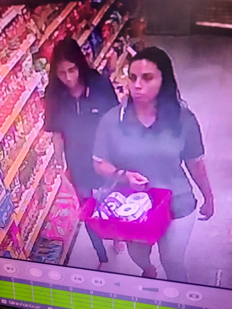 Duas mulheres escondem produtos nas partes íntimas ao furtar mercadorias de supermercado em Maracanaú