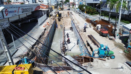 Trecho da Av. Heráclio Graça será bloqueado para obras de drenagem; confira os desvios no trânsito