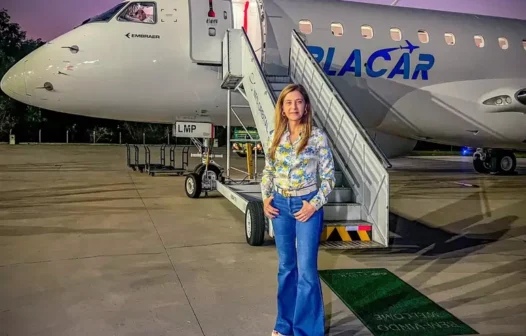 Leila Pereira, do Palmeiras, empresta avião para levar 2,5 toneladas de alimentos ao RS
