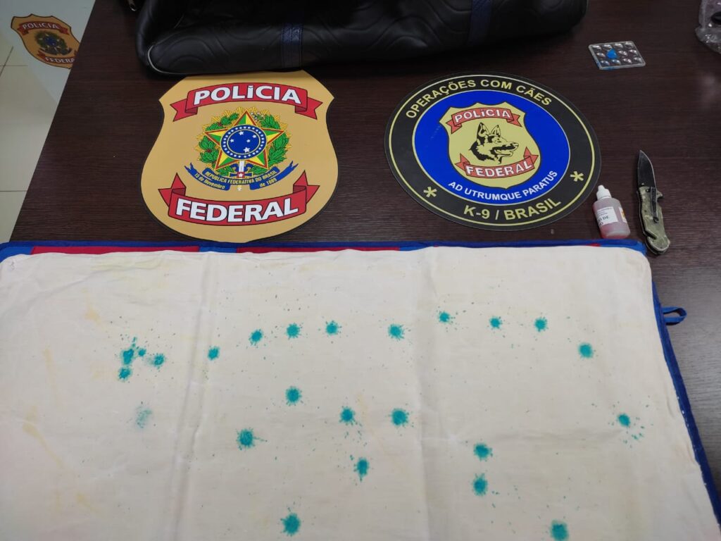 Polícia Federal prende passageira com 6 kg de cocaína