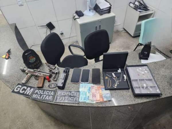 Polícia prende suspeito de furto a joalheria e recupera mercadoria avaliada em R$ 500 mil